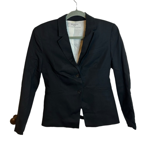 MM Lafleur Structured Black Blazer - Picture 1 of 5